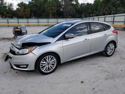 Salvage cars for sale from Copart Fort Pierce, FL: 2016 Ford Focus Titanium
