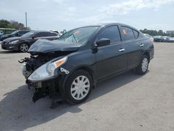 Salvage cars for sale at Orlando, FL auction: 2019 Nissan Versa S