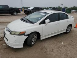 Salvage cars for sale from Copart Houston, TX: 2008 Honda Civic LX