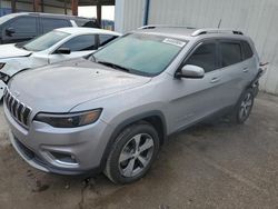 Salvage cars for sale at Riverview, FL auction: 2019 Jeep Cherokee Limited
