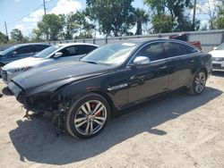 Salvage cars for sale at Riverview, FL auction: 2016 Jaguar XJL Portfolio