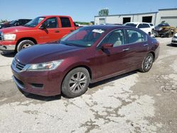 Salvage cars for sale at Kansas City, KS auction: 2013 Honda Accord LX