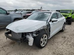 Salvage cars for sale from Copart Houston, TX: 2023 Audi A3 Premium