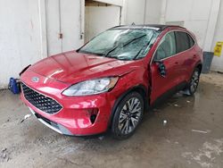 Salvage cars for sale from Copart Madisonville, TN: 2020 Ford Escape Titanium