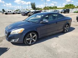 Salvage cars for sale at Miami, FL auction: 2013 Volvo C70 T5