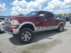 Salvage cars for sale from Copart Orlando, FL: 2016 Dodge 1500 Laramie