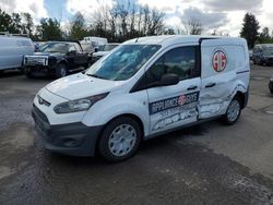 Salvage cars for sale from Copart Portland, OR: 2015 Ford Transit Connect XL