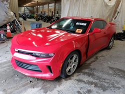 Chevrolet Camaro ls salvage cars for sale: 2017 Chevrolet Camaro LS