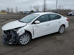 Salvage cars for sale at Montreal Est, QC auction: 2019 Nissan Sentra S