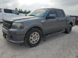 Salvage cars for sale from Copart Houston, TX: 2007 Ford F150 Supercrew