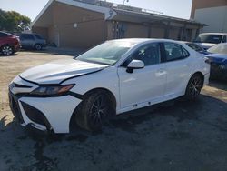 Salvage cars for sale from Copart Hayward, CA: 2021 Toyota Camry SE