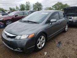 Salvage cars for sale at Elgin, IL auction: 2011 Honda Civic LX-S