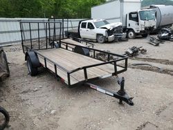 Salvage trucks for sale at Hurricane, WV auction: 2007 Hurst Trailers Trailer