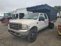 Salvage trucks for sale at Brookhaven, NY auction: 2003 Ford F450 Super Duty