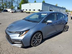 Salvage cars for sale at Portland, OR auction: 2022 Toyota Corolla SE
