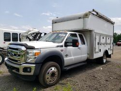 Salvage trucks for sale at Columbia Station, OH auction: 2015 Ford F450 Super Duty
