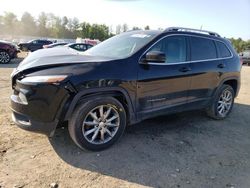 Jeep Cherokee Limited salvage cars for sale: 2018 Jeep Cherokee Limited