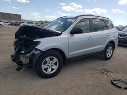 Salvage cars for sale at Kansas City, KS auction: 2009 Hyundai Santa FE GLS