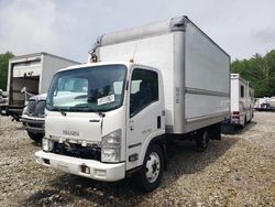 Salvage trucks for sale at West Warren, MA auction: 2017 Isuzu NPR HD