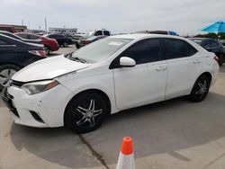 2016 Toyota Corolla L en venta en Grand Prairie, TX