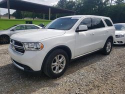 Salvage cars for sale from Copart Hueytown, AL: 2013 Dodge Durango SXT