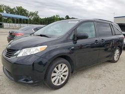 Salvage cars for sale at Spartanburg, SC auction: 2017 Toyota Sienna LE