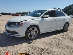 Salvage cars for sale at Houston, TX auction: 2017 Volkswagen Jetta S