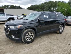 Chevrolet salvage cars for sale: 2018 Chevrolet Traverse LT