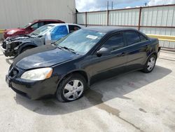 Salvage cars for sale from Copart Haslet, TX: 2007 Pontiac G6 Value Leader