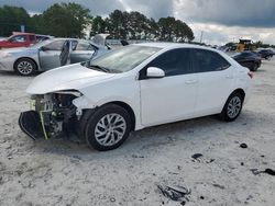 Toyota salvage cars for sale: 2017 Toyota Corolla L