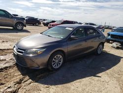 Salvage cars for sale from Copart Amarillo, TX: 2015 Toyota Camry Hybrid