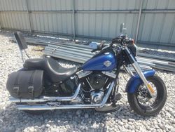 Salvage motorcycles for sale at Barberton, OH auction: 2015 Harley-Davidson FLS Softail Slim