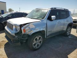 Salvage cars for sale at Tucson, AZ auction: 2017 Jeep Renegade Limited