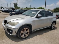 Salvage cars for sale at Miami, FL auction: 2010 BMW X6 XDRIVE35I
