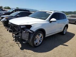 Salvage cars for sale from Copart San Martin, CA: 2013 Volkswagen Touareg V6 TDI