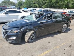 Chevrolet Malibu lt salvage cars for sale: 2023 Chevrolet Malibu LT