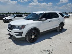 Salvage cars for sale from Copart Arcadia, FL: 2017 Ford Explorer Police Interceptor