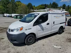 Salvage trucks for sale at Mendon, MA auction: 2015 Nissan NV200 2.5S