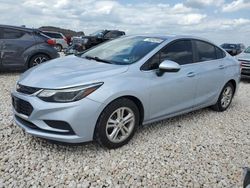 Salvage cars for sale at Temple, TX auction: 2017 Chevrolet Cruze LT