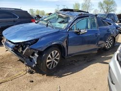 Salvage cars for sale at Elgin, IL auction: 2020 Subaru Outback Premium