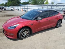 Salvage cars for sale at Finksburg, MD auction: 2021 Tesla Model 3