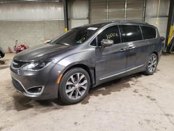 Chrysler Pacifica salvage cars for sale: 2017 Chrysler Pacifica Limited