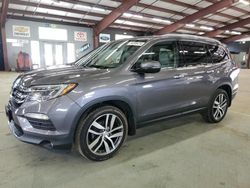 Salvage cars for sale at East Granby, CT auction: 2017 Honda Pilot Touring