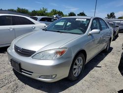 Toyota Camry LE salvage cars for sale: 2002 Toyota Camry LE