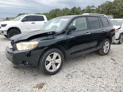 Salvage cars for sale from Copart Houston, TX: 2009 Toyota Highlander Limited