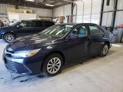 Salvage cars for sale at Kansas City, KS auction: 2015 Toyota Camry LE