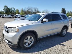 Salvage cars for sale at Portland, OR auction: 2012 Dodge Durango Crew