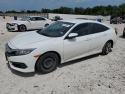 Salvage cars for sale at New Braunfels, TX auction: 2017 Honda Civic LX