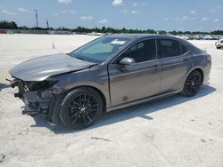 Salvage cars for sale at Arcadia, FL auction: 2022 Toyota Camry XSE