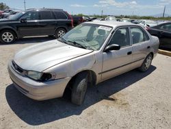 Salvage cars for sale from Copart Tucson, AZ: 2000 Toyota Corolla VE